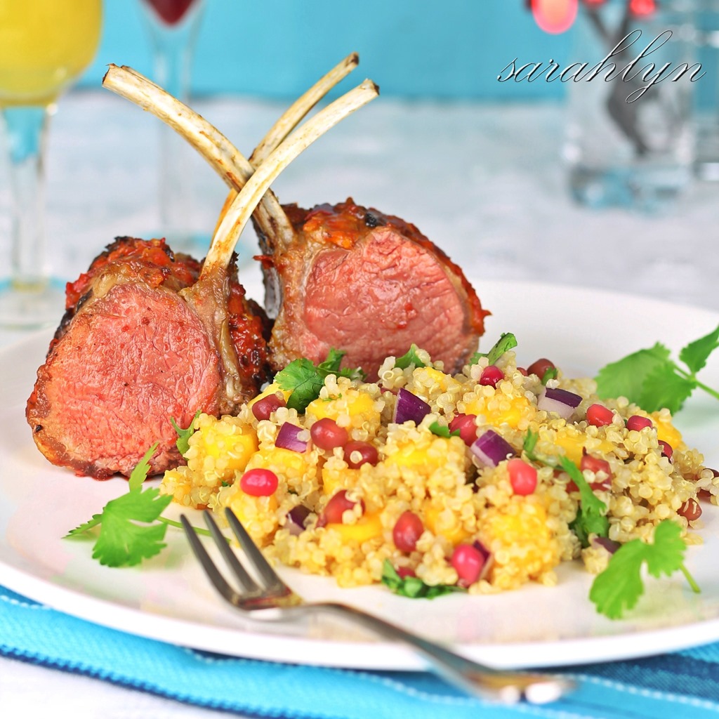 Harissa Lamb with Quinoa Salad Sarahlyn's Kitchen
