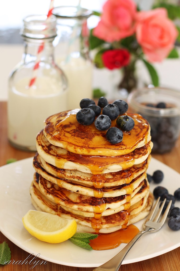 Vanilla and Cinnamon Pancakes Sarahlyn's Kitchen