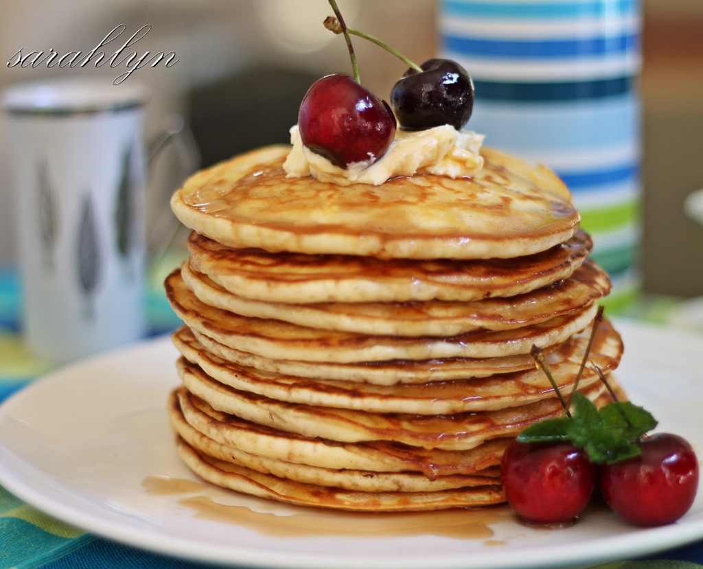Vanilla and Cinnamon Pancakes Sarahlyn's Kitchen