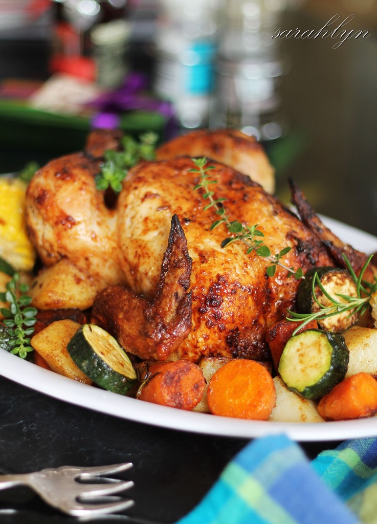 Paprika and Lemon Roast Chicken Sarahlyn's Kitchen