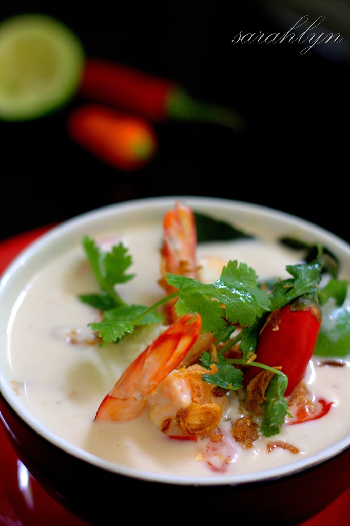 Prawn and Coconut Soup (dtom gati gung) Sarahlyn's Kitchen